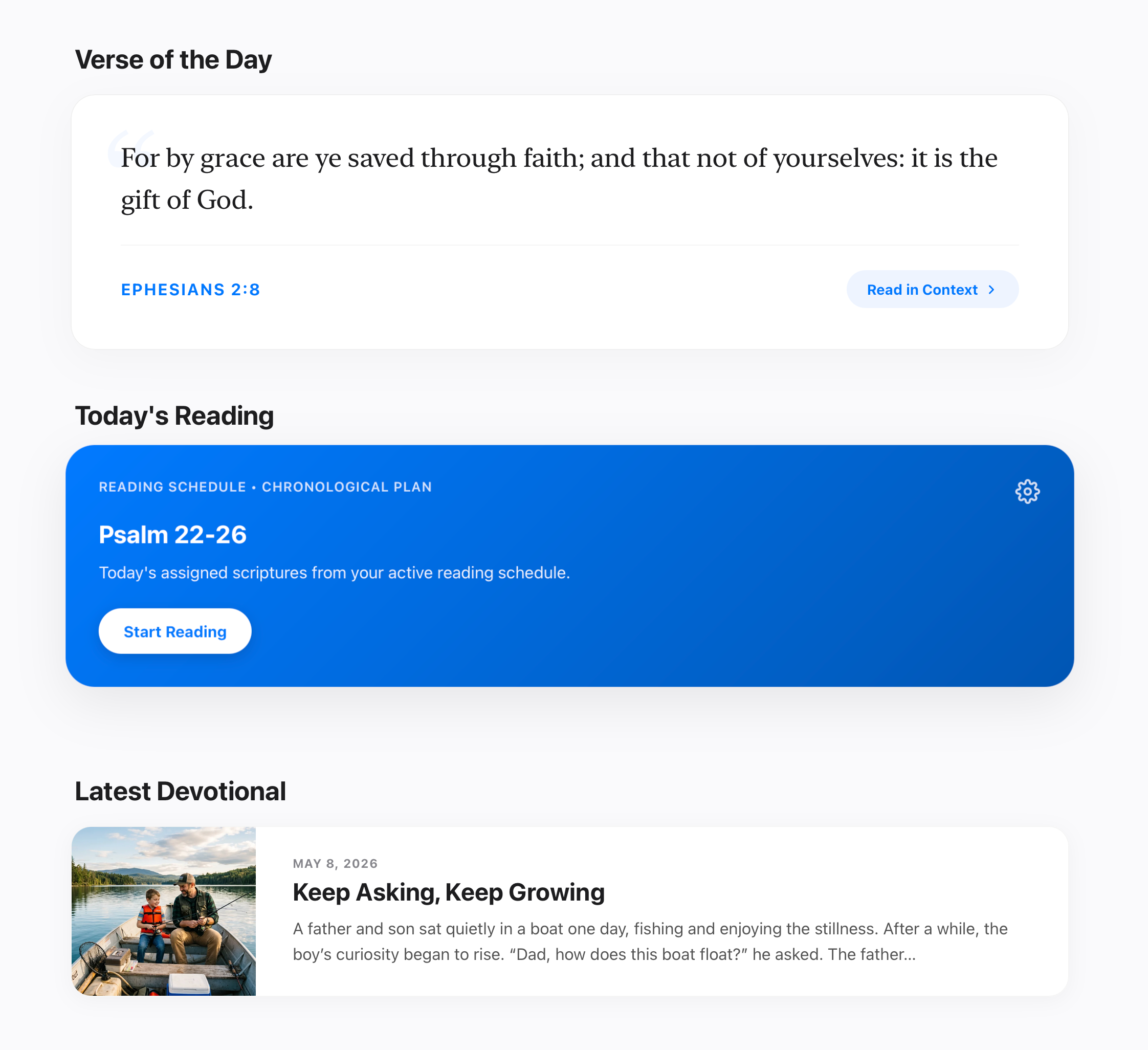 Online Bible App
