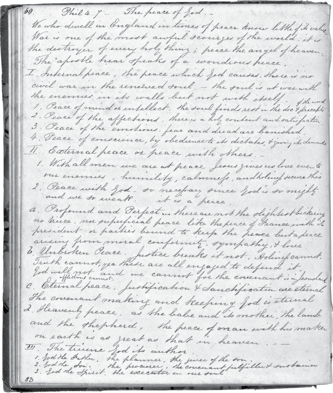 Charles Spurgeon's Notes