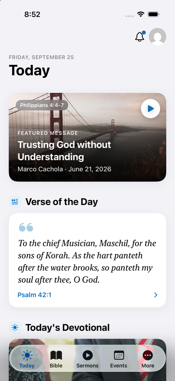 Today in the KBC Connect app